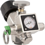 KegLand Core 360 Mini CO2 Regulator | Interchangeable Gas Outlet | Swappable Pressure Gauge | SodaStream Compatible