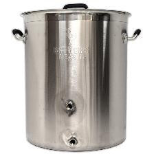 16 GAL. BREWERS BEST BREWING POT W/TWO PORTS