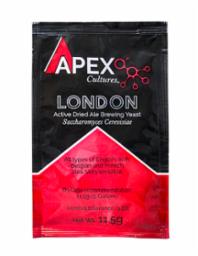 APEX CULTURES DRY BREWING YEAST 11.5 GRAM LONDON