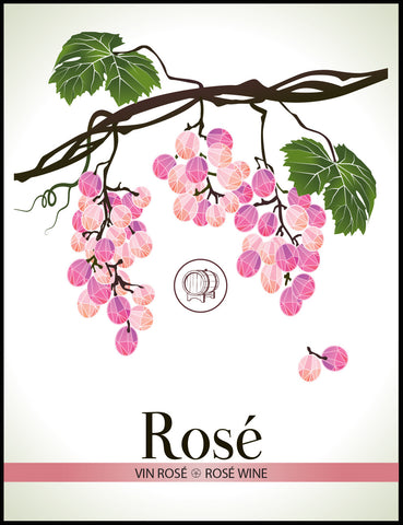 Rose Wine Labels