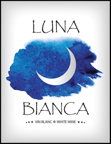 Luna Bianca Wine Labels
