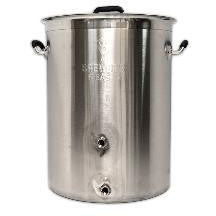 8 GAL Brewers Beast Brewing Pot with w/two ports
