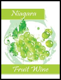 NIAGARA FRUIT WINE LABELS 30/PACK